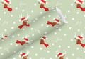 Bild von Geschenkpapier High Rollen 2m x 70cm, Little Rendeer mintgrün - VE 5