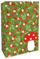 Bild von Geschenktasche Kraftpapier, 23x33x11cm, Gnomes grün - VE 10