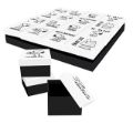Bild von Schachtel-Kartonage 9x9x5,7cm, Sortierung Snoopy schwarz-weiss gemischt - VE 16