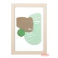 Bild von Bilderrahmen 20x30cm, MDF, Rio natur - VE 3