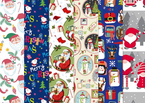 Bild von Geschenkpapier Rollen 2m x 70cm, 60g, Sortierung Kids - VE 60
