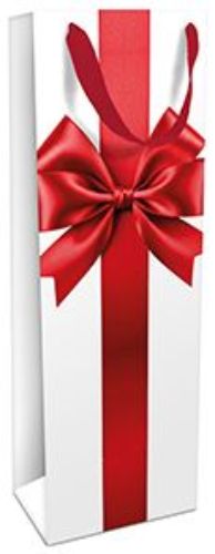 Bild von Geschenktasche matt, 12x37x8cm, Big Bow - VE 8