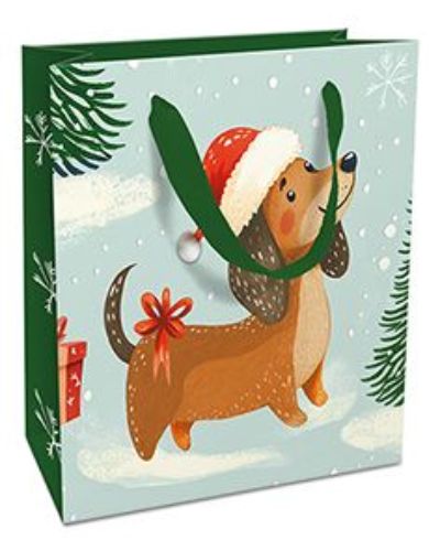 Bild von Geschenktasche matt, 17x17x8cm, Oskar the Wiener - VE 8