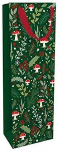 Bild von Geschenktasche met., 12x36x8cm, Lucky Christmas - VE 8