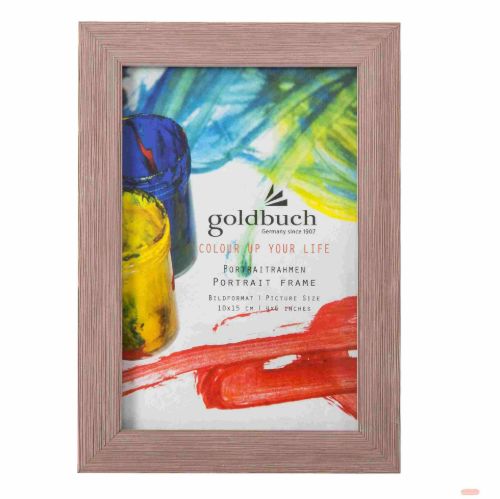 Bild von Kunststoffrahmen für 1 Foto Bildformat 10x15cm, Color up bronze - VE 3