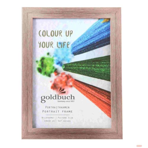 Bild von Kunststoffrahmen für 1 Foto Bildformat 13x18cm, Color up bronze - VE 3
