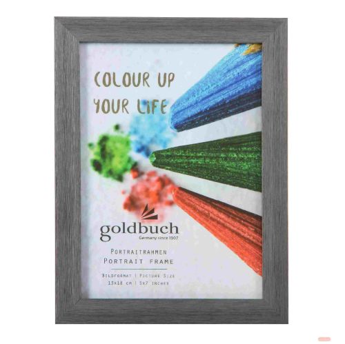 Bild von Kunststoffrahmen für 1 Foto Bildformat 13x18cm, Color up dark grey - VE 3