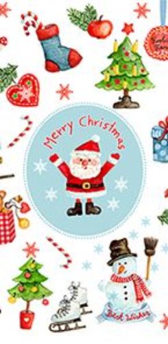 Bild von MERRY SEASON, Taschentücher 4-lagig, 10 Stk. pro Pack - VE 12 (Pack)