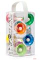 Bild von RAINBOW MUSIC BELLS, ca.8cm, Metall, 8er Set in Box - VE 3