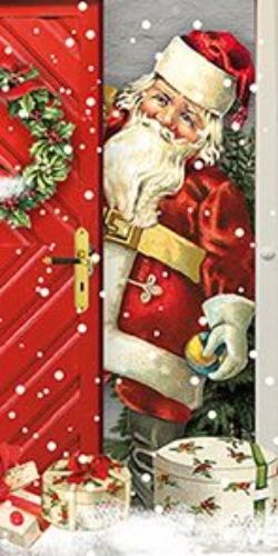 Bild von SANTA IS WELCOME,Taschentücher 4-lagig, 10 Stk. pro Pack - VE 5 (Pack)