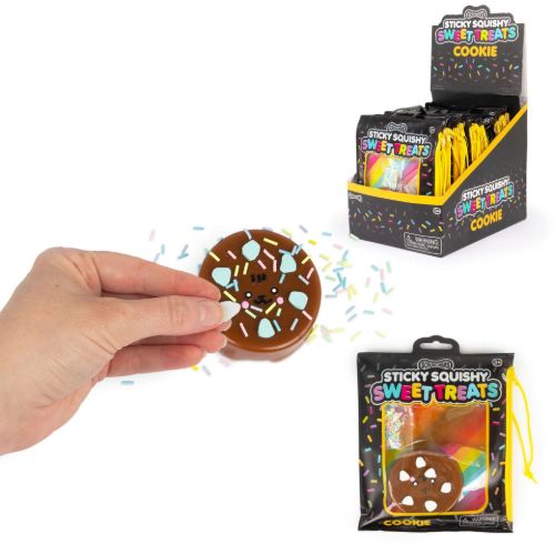 Bild von SCRUNCHEMS SWEET TREATS STICKY SQUISHY COOKIE, Set im Beutel, ca.6cm - VE 12