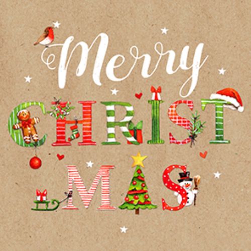 Bild von Servietten 33x33cm, Atelier Merry Wishes - VE 6