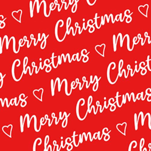 Bild von Servietten 33x33cm, Atelier Christmas allover rot - VE 6