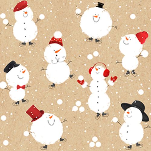Bild von Servietten 33x33cm, Atelier Winter Fun - VE 6