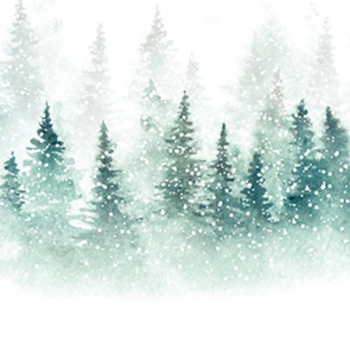 Bild von Servietten 33x33cm, Atelier Winteridyll - VE 6