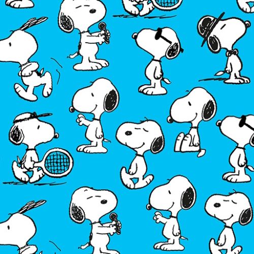 Bild von Servietten 33x33cm, Snoopy Happy Day blue - VE 8