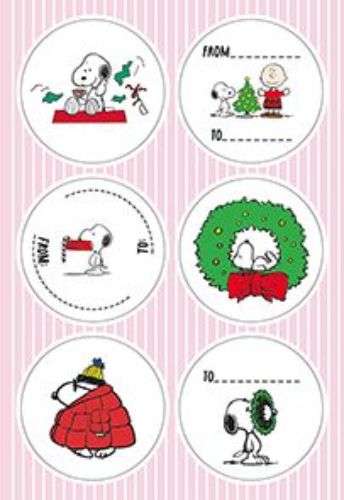 Bild von Snoopy Cool Sticker 11,5x17cm (4 Blatt/Pack) - VE 10 (Pack)