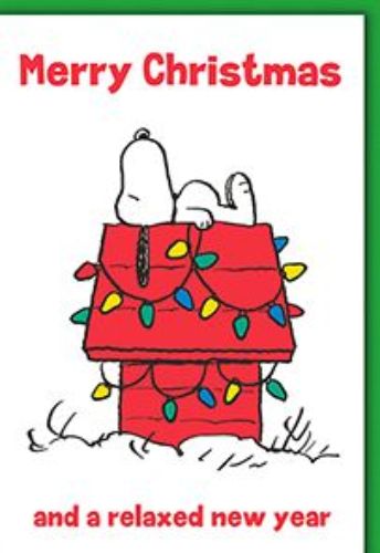 Bild von Snoopy Karte Weihnachten PK 399 - VE 6