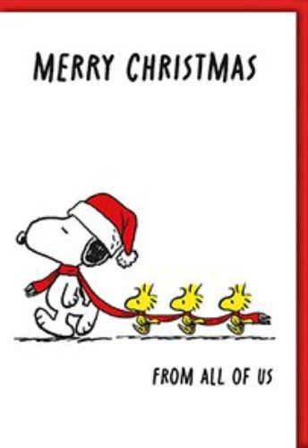 Bild von Snoopy Karte Weihnachten PK 399 - VE 6
