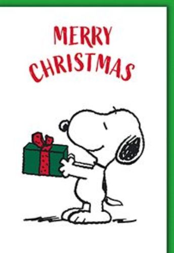 Bild von Snoopy Karte Weihnachten PK 399 - VE 6