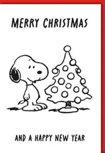 Bild von Snoopy Karte Weihnachten PK 399 - VE 6