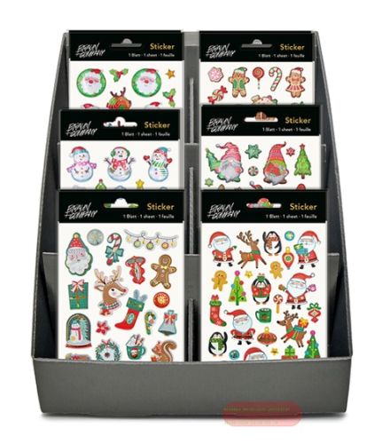 Bild von Display Kids WH, 1 Blatt 10x15cm von Stickers pro Pack, 6 Designs ass.  - VE 60 (Pack)
